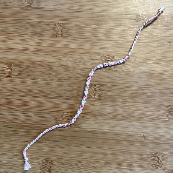 Sena Woven Bracelet anklet trendy comfortable tie embroidery thread woven gift - Picture 3 of 3